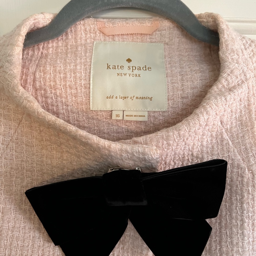 Kate Spade- Super Cute- Long Trench- Worn Once